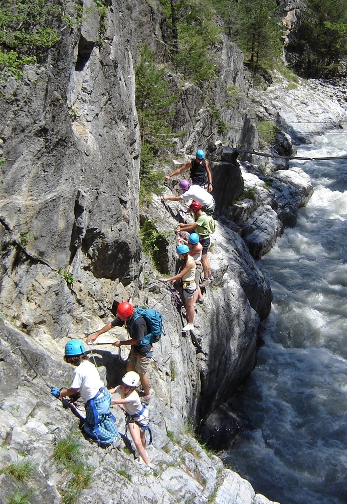 escalade et via ferrata
