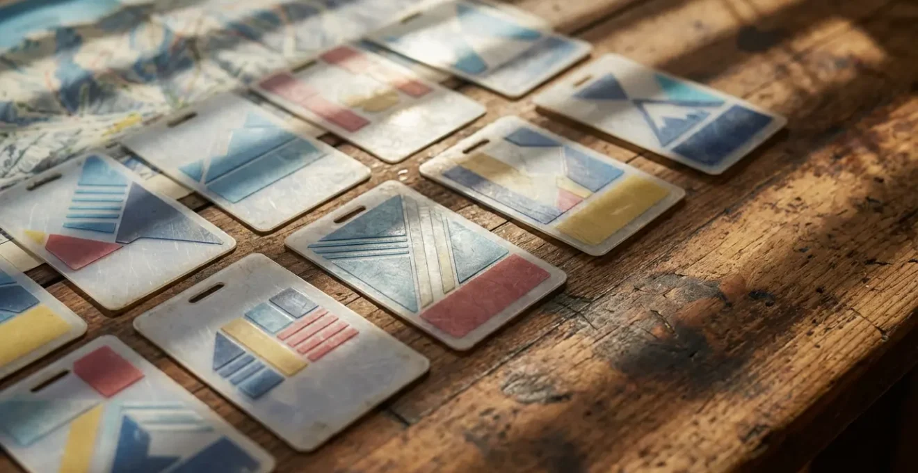 Carte comparative des domaines skiables avec zones de forfaits locaux